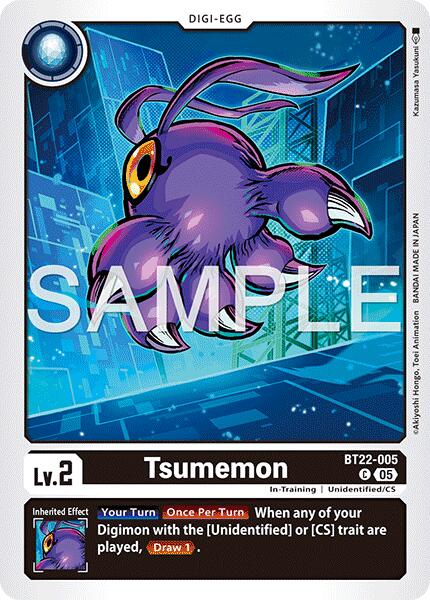 Tsumemon [BT22-005] [Cyber Eden] | Black Swamp Games