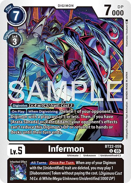 Infermon [BT22-059] [Cyber Eden] | Black Swamp Games