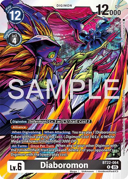 Diaboromon [BT22-064] [Cyber Eden] | Black Swamp Games