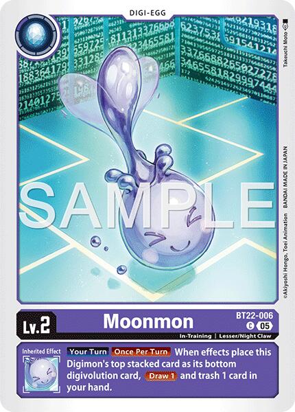 Moonmon [BT22-006] [Cyber Eden] | Black Swamp Games