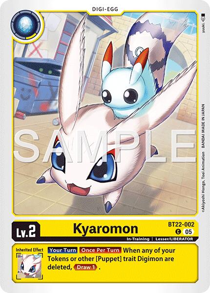 Kyaromon [BT22-002] [Cyber Eden] | Black Swamp Games