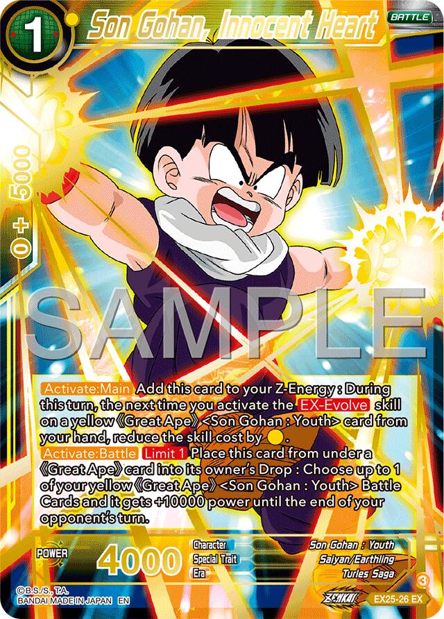 Son Gohan, Innocent Heart (EX25-26) [Premium Anniversary Box 2025] | Black Swamp Games