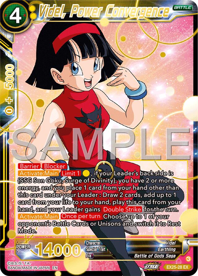 Videl, Power Convergence (EX25-28) [Premium Anniversary Box 2025] | Black Swamp Games