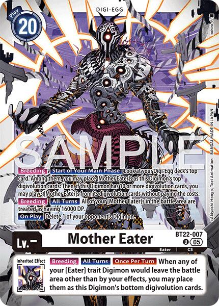 Mother Eater [BT22-007] [Cyber Eden] | Black Swamp Games