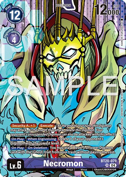 Necromon [BT20-079] (Digimon Liberator Debuggers Set) [Release Special Booster Ver.2.5 Promos] | Black Swamp Games