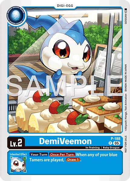 DemiVeemon [P-188] (Store Tournament 2025 Vol.3 Participation Pack) [Promotion Cards] | Black Swamp Games