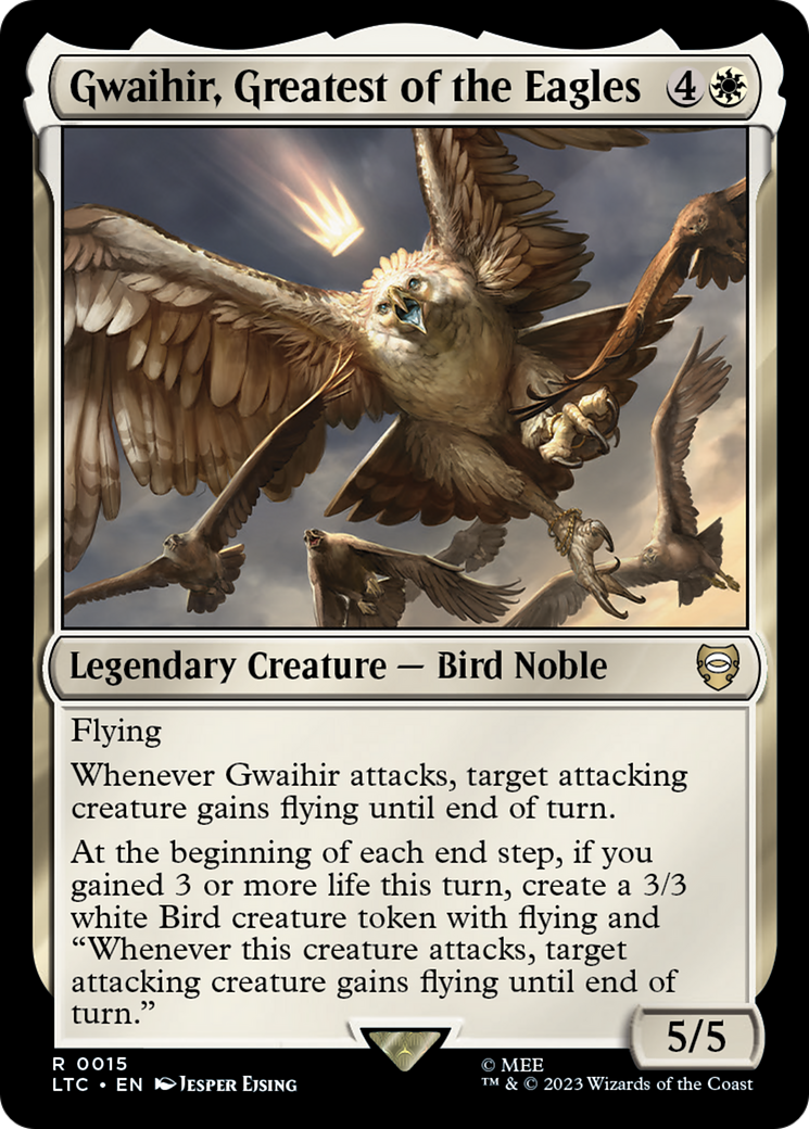 Gwaihir, Greatest of the Eagles [The Lord of the Rings: Tales of Middle-Earth Commander] | Black Swamp Games