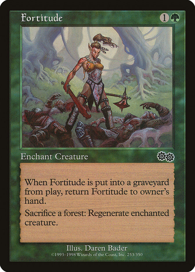 Fortitude [Urza's Saga] | Black Swamp Games