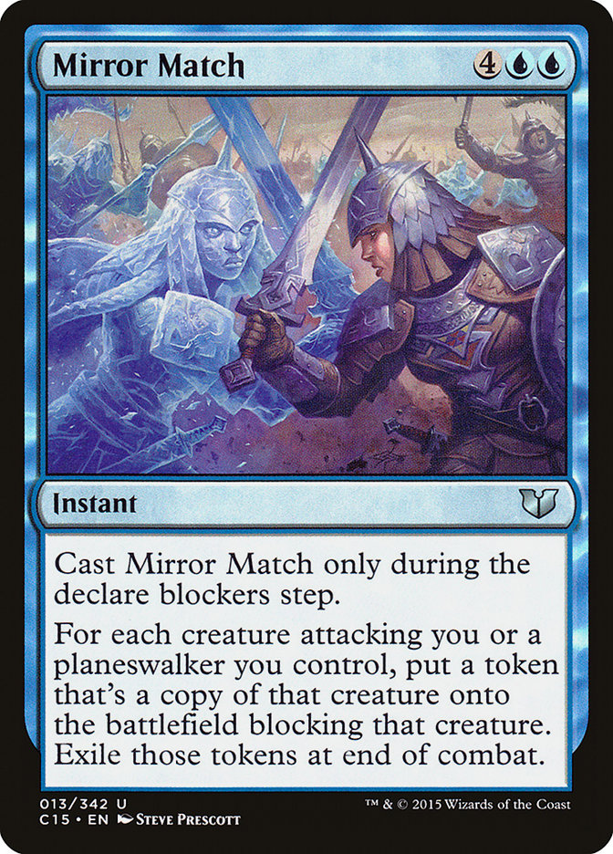 Mirror Match [Commander 2015] | Black Swamp Games