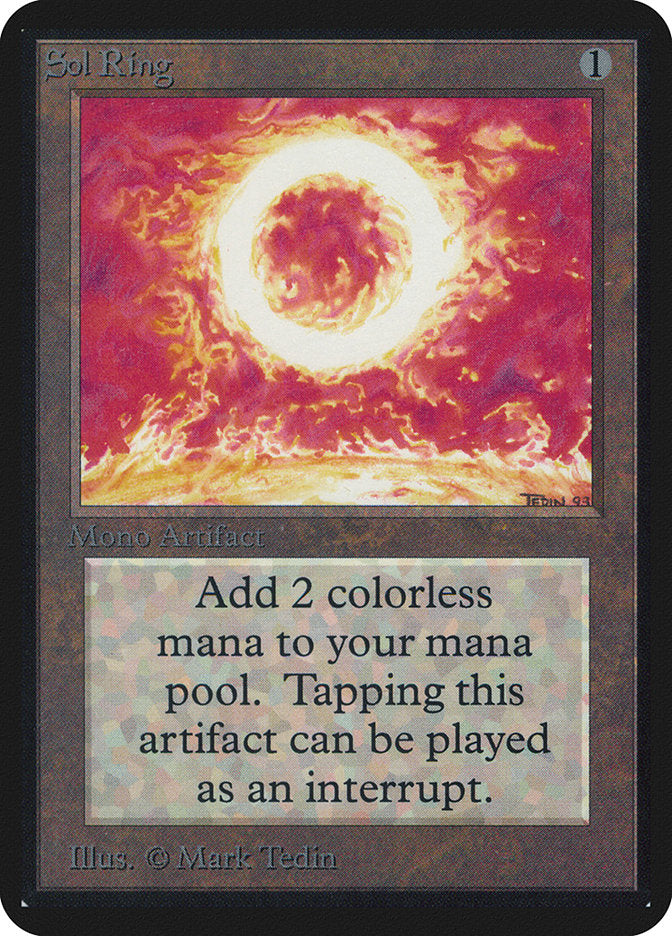 Sol Ring [Alpha Edition] | Black Swamp Games