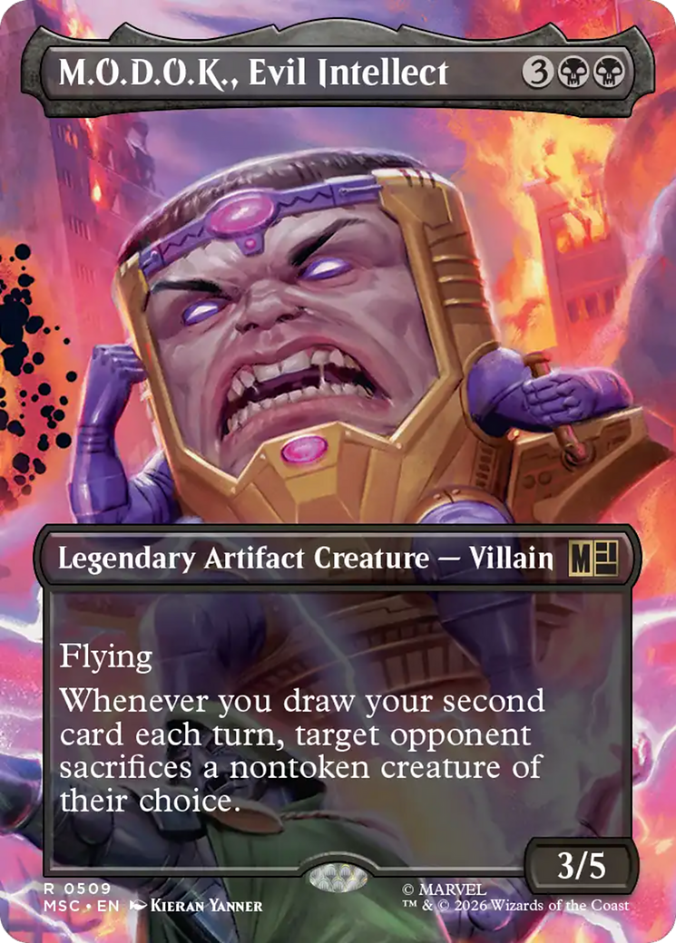 M.O.D.O.K., Evil Intellect (Borderless) [Marvel Super Heroes Commander] | Black Swamp Games