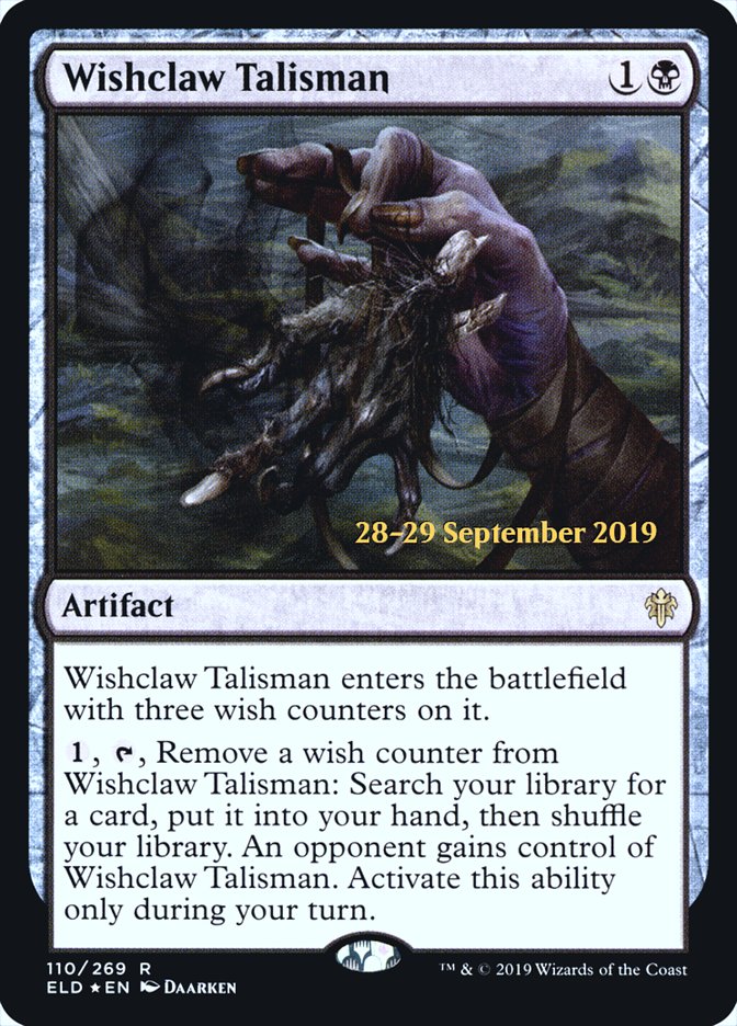Wishclaw Talisman [Throne of Eldraine Prerelease Promos] | Black Swamp Games