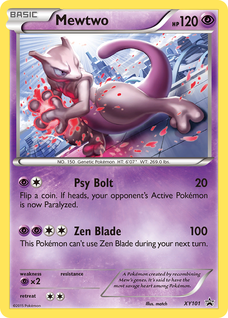 Mewtwo (XY101) [XY: Black Star Promos] | Black Swamp Games