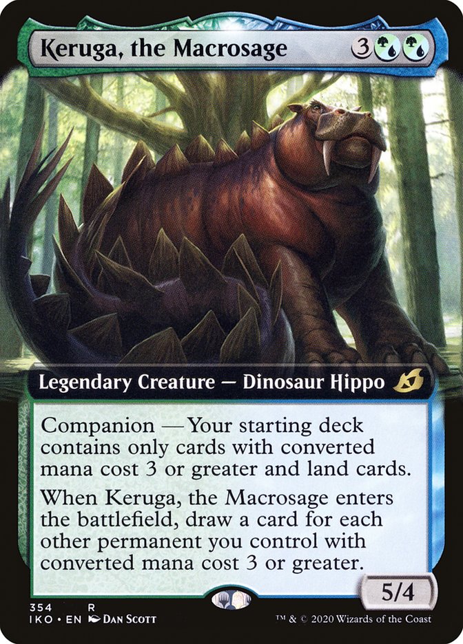 Keruga, the Macrosage (Extended Art) [Ikoria: Lair of Behemoths] | Black Swamp Games