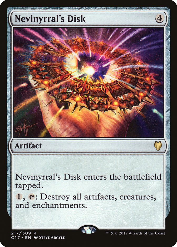 Nevinyrral's Disk [Commander 2017] | Black Swamp Games