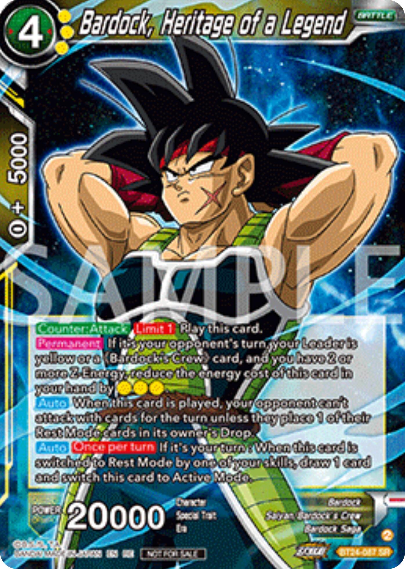 Bardock, Heritage of a Legend (Deluxe Pack 2025 Vol.2) (BT24-087) [Promotion Cards] | Black Swamp Games