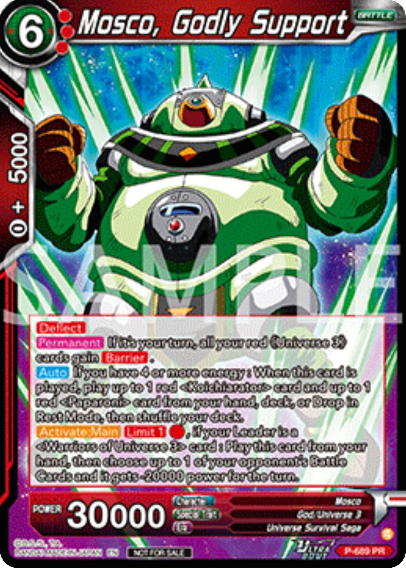 Mosco, Godly Support (Deluxe Pack 2025 Vol.2) (P-689) [Promotion Cards] | Black Swamp Games