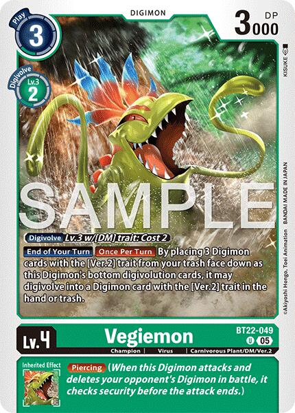 Vegiemon [BT22-049] [Cyber Eden] | Black Swamp Games