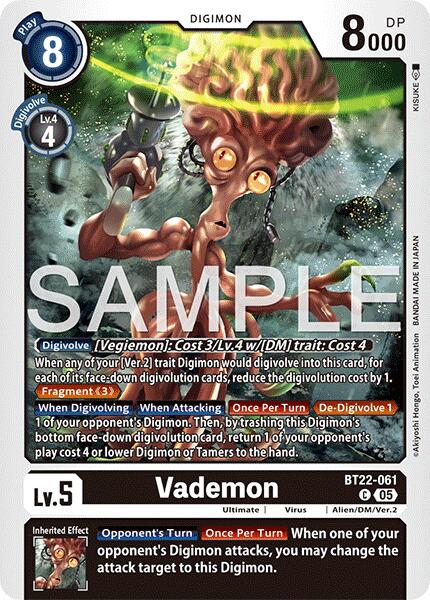 Vademon [BT22-061] [Cyber Eden] | Black Swamp Games