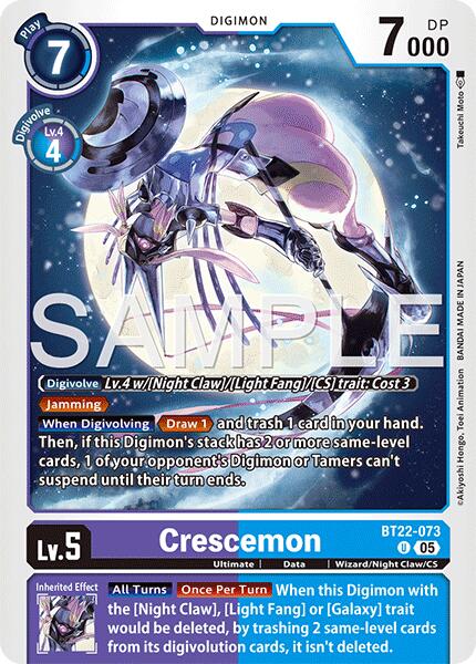 Crescemon [BT22-073] [Cyber Eden] | Black Swamp Games