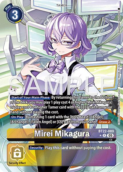 Mirei Mikagura [BT22-089] (Alternate Art) [Cyber Eden] | Black Swamp Games