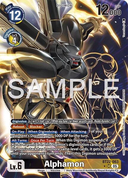 Alphamon [BT22-063] (Alternate Art) [Cyber Eden] | Black Swamp Games
