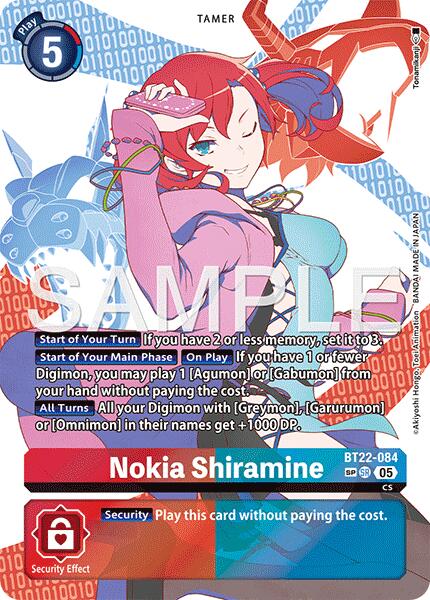 Nokia Shiramine [BT22-084] (SP) [Cyber Eden] | Black Swamp Games