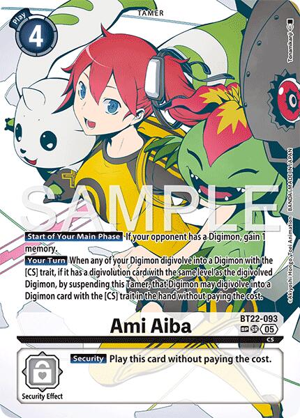 Ami Aiba [BT22-093] (SP) [Cyber Eden] | Black Swamp Games