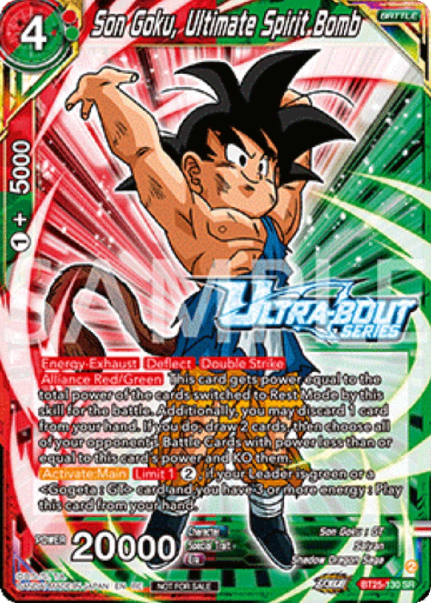 Son Goku, Ultimate Spirit Bomb (Event Pack 17) (BT25-130) [Promotion Cards] | Black Swamp Games