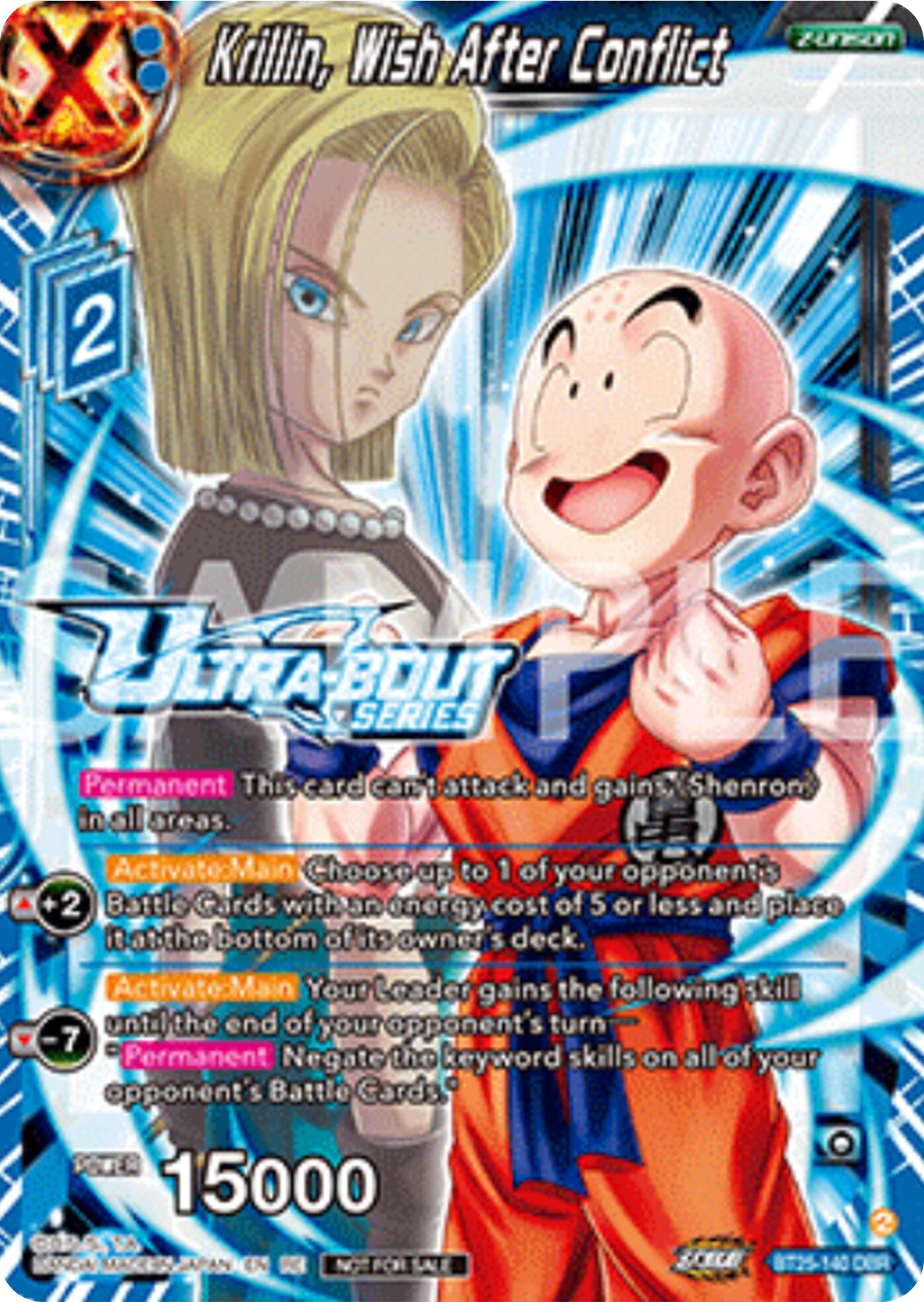 Krillin, Wish After Conflict (Event Pack 17) (BT25-140) [Promotion Cards] | Black Swamp Games