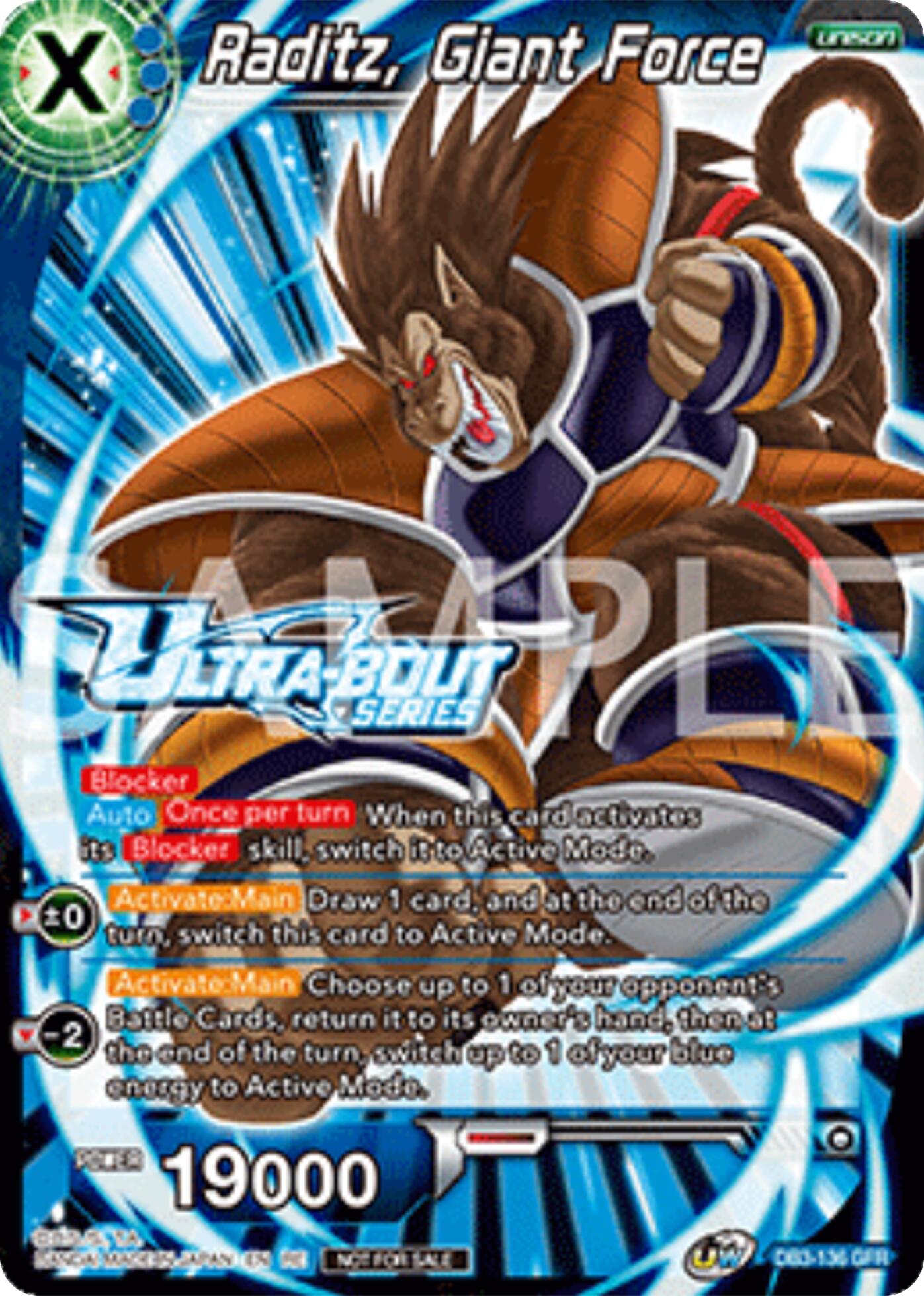 Raditz, Giant Force (Event Pack 17) (DB3-136) [Promotion Cards] | Black Swamp Games