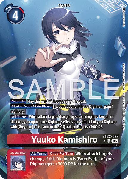 Yuuko Kamishiro [BT22-083] (Alternate Art) [Cyber Eden] | Black Swamp Games