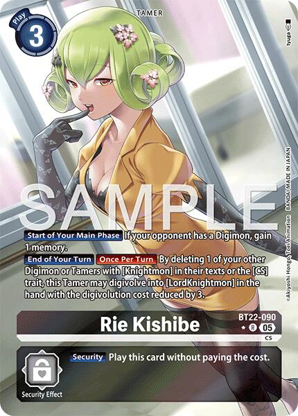 Rie Kishibe [BT22-090] (Alternate Art) [Cyber Eden] | Black Swamp Games