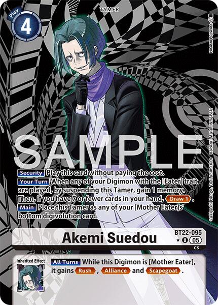 Akemi Suedou [BT22-095] (Alternate Art) [Cyber Eden] | Black Swamp Games