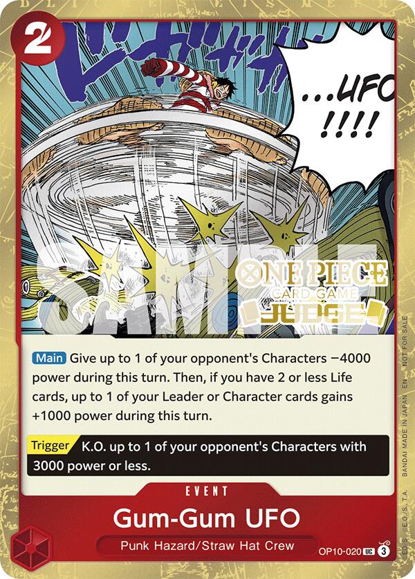 Gum-Gum UFO (Judge Pack Vol. 6) [One Piece Promotion Cards] | Black Swamp Games