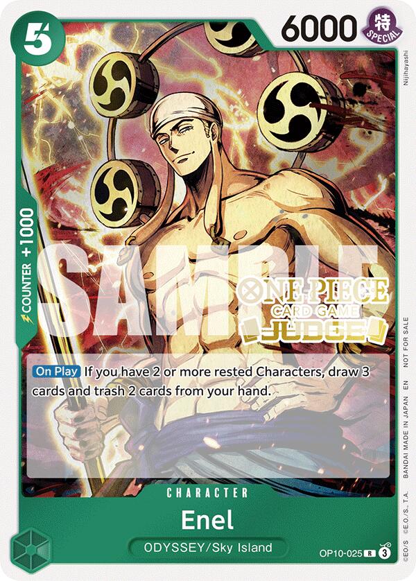 Enel (Judge Pack Vol. 6) [One Piece Promotion Cards] | Black Swamp Games