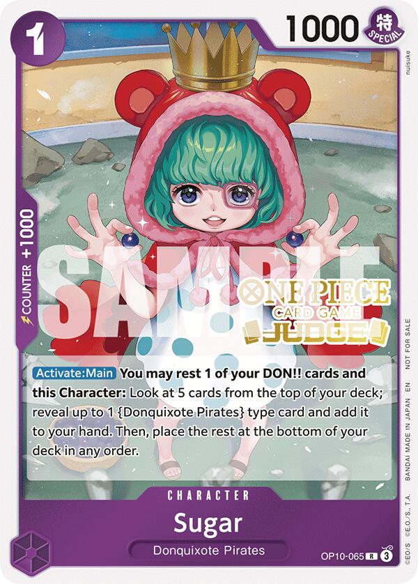 Sugar (Judge Pack Vol. 6) [One Piece Promotion Cards] | Black Swamp Games