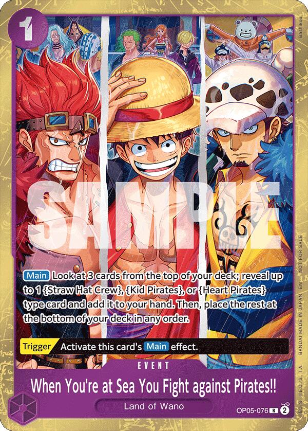 When You're at Sea You Fight against Pirates!! (2025 Pirates League Store Qualifier) [Winner] [One Piece Promotion Cards] | Black Swamp Games