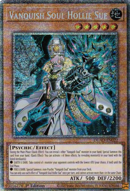 Vanquish Soul Hollie Sue (Starlight Rare) [DUAD-EN022] Starlight Rare | Black Swamp Games