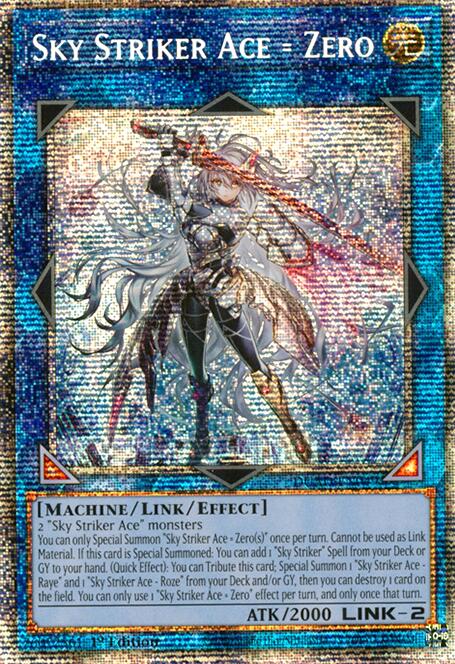 Sky Striker Ace = Zero (Starlight Rare) [DUAD-EN049] Starlight Rare | Black Swamp Games