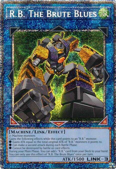 R.B. The Brute Blues (Starlight Rare) [DUAD-EN094] Starlight Rare | Black Swamp Games