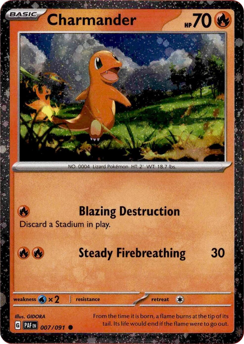 Charmander (007/091) (Cosmos Holo) [Miscellaneous Cards] | Black Swamp Games