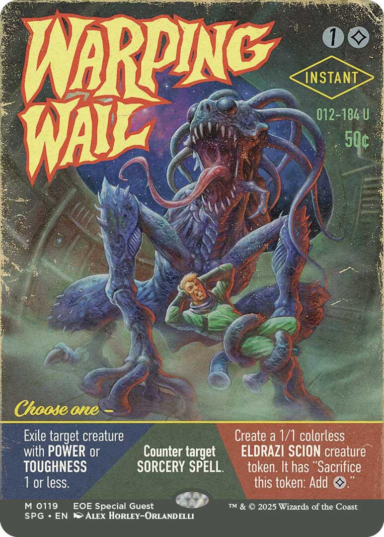 Warping Wail (Borderless) [Edge of Eternities Special Guests] | Black Swamp Games