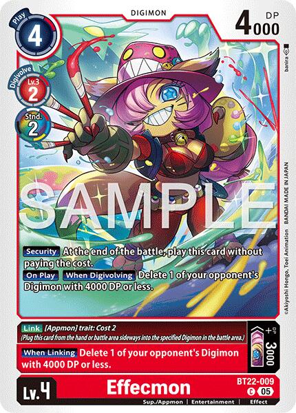 Effecmon [BT22-009] [Cyber Eden] | Black Swamp Games