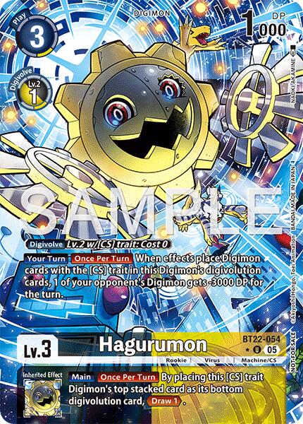Hagurumon [BT22-054] (Box Topper) [Cyber Eden] | Black Swamp Games