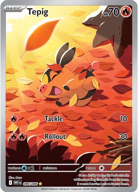 Tepig (096/086) [Scarlet & Violet: White Flare] | Black Swamp Games