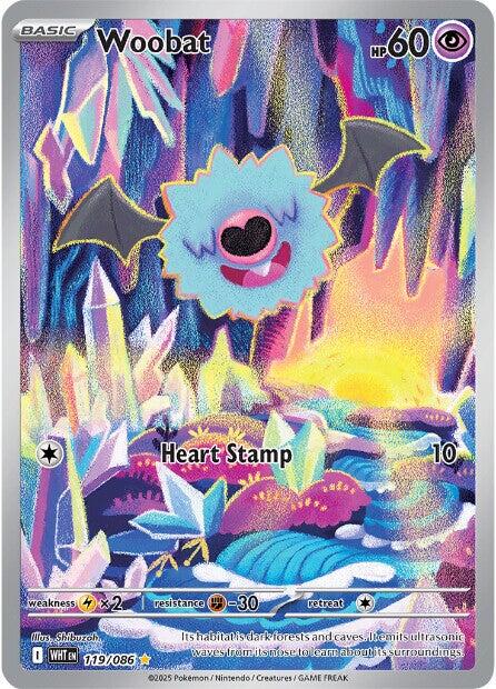 Woobat (119/086) [Scarlet & Violet: White Flare] | Black Swamp Games