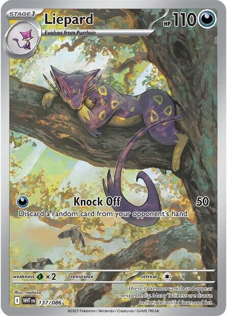 Liepard (137/086) [Scarlet & Violet: White Flare] | Black Swamp Games