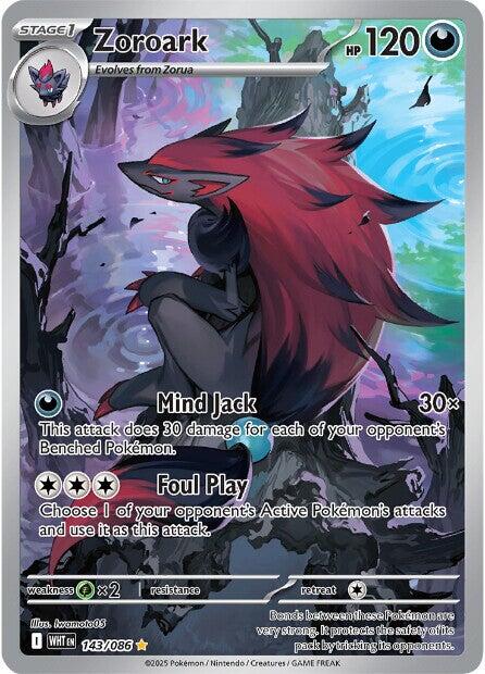 Zoroark (143/086) [Scarlet & Violet: White Flare] | Black Swamp Games