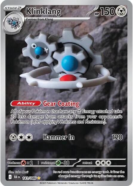 Klinklang (141/086) [Scarlet & Violet: Black Bolt] | Black Swamp Games